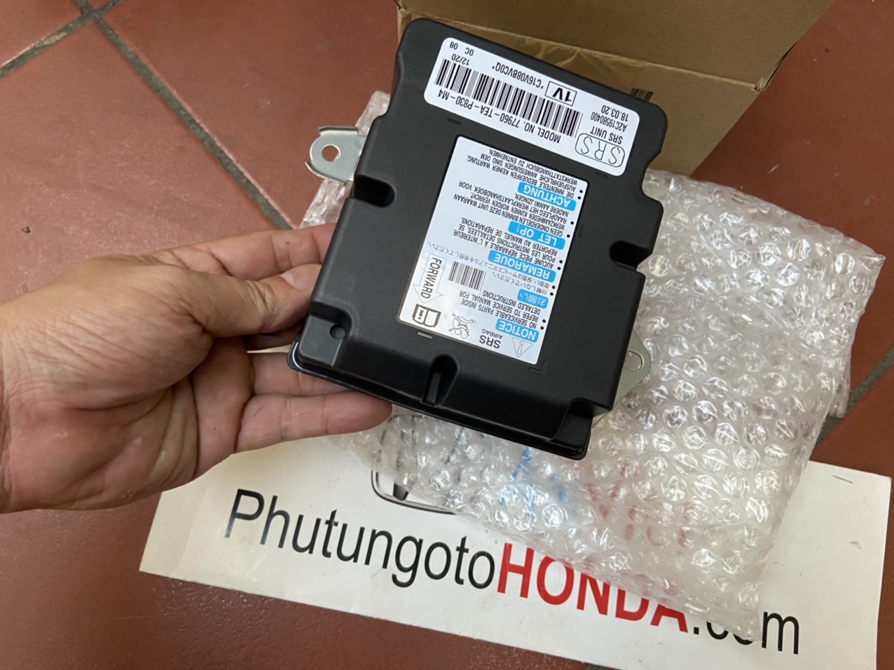 Hộp điều khiển túi khí xe Honda CIVIC 2016 đến 2021